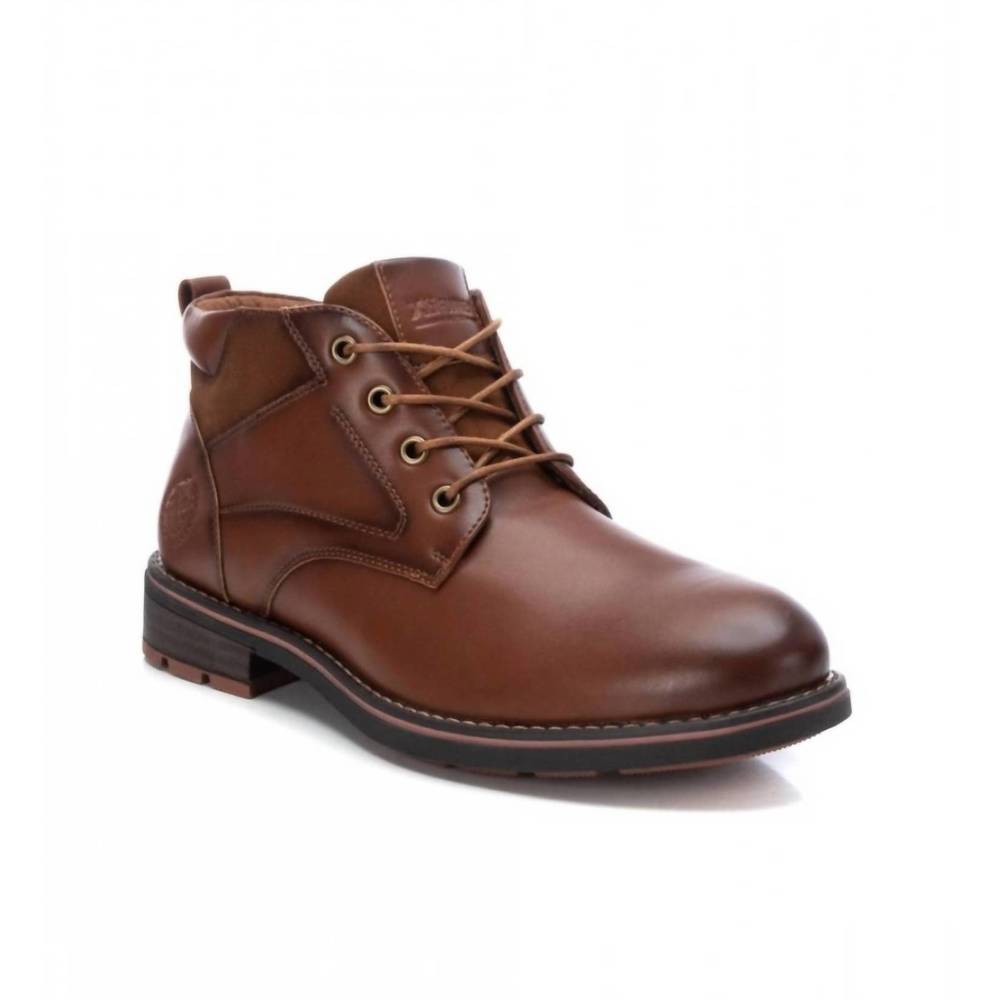 NEW XTI men's casual ankle boots in brown